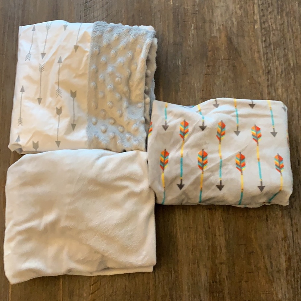 3 changing pad covers